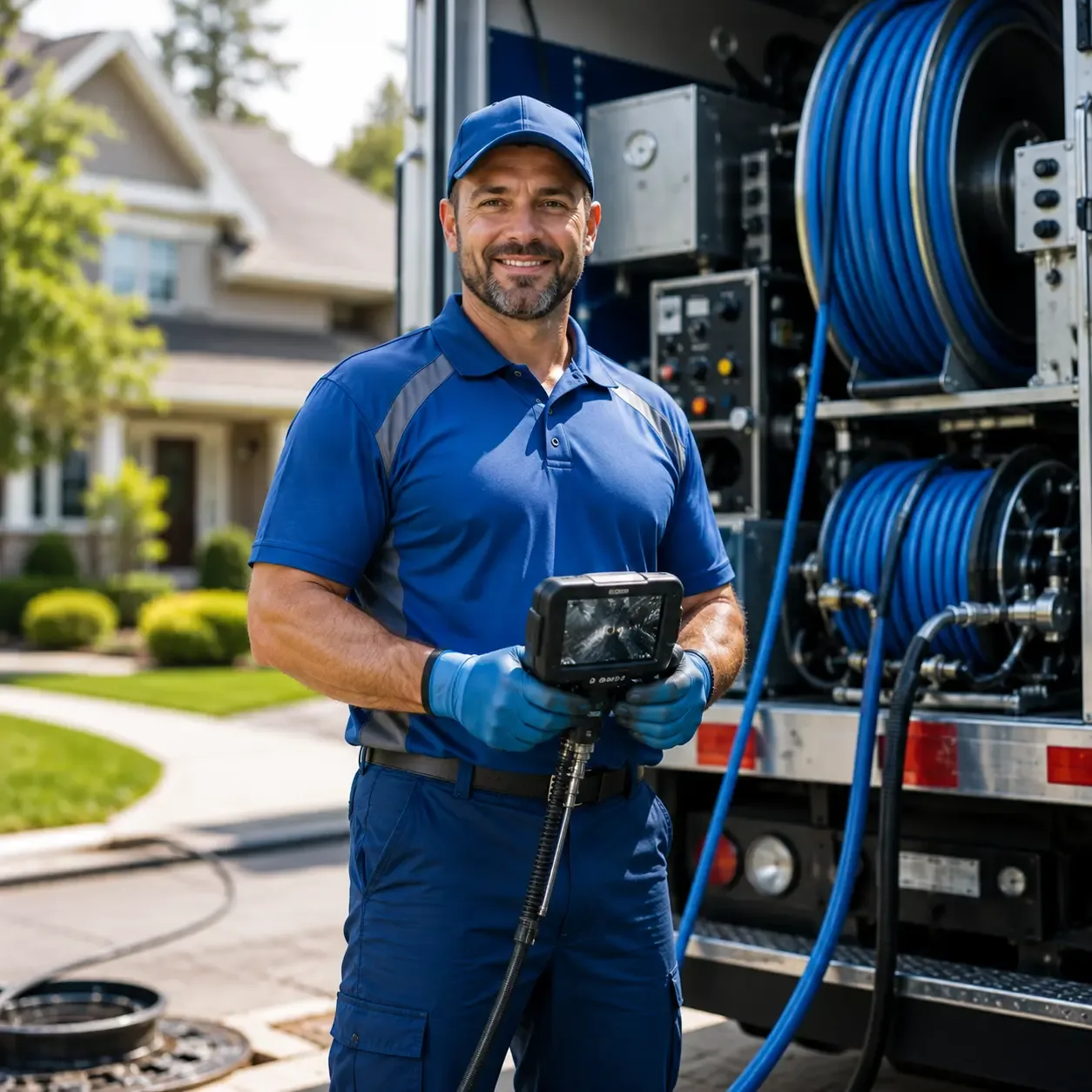 Local outdoor drain cleaning specialists in Genoa, CO